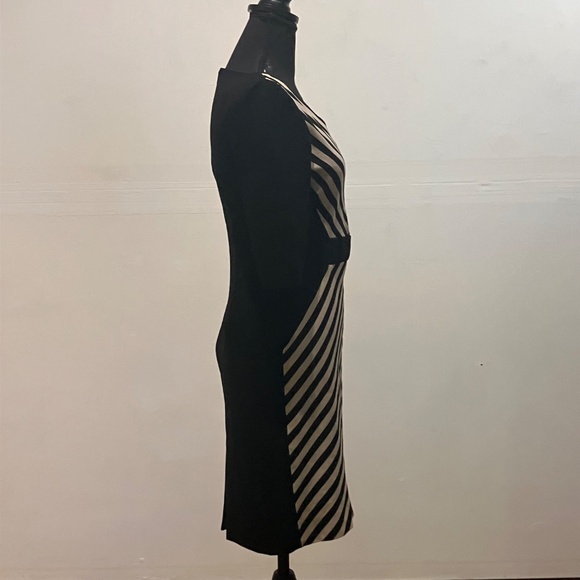 TAHARI Black, and white fitted dress - Picture 7 of 10